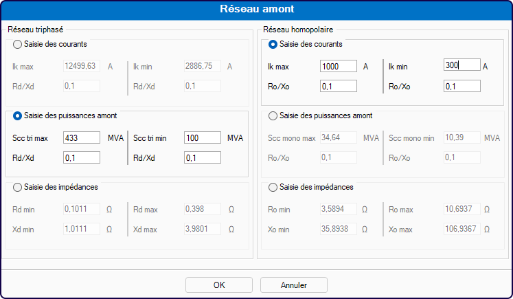 Tension de contact - r2SEAU AMONT